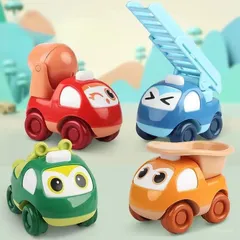 Xe Ô Tô Chạy Trớn Mini Đội Xe Poli Đáng Yêu - Đồ Chơi Giúp Trẻ Phát Triển Tư Duy và Trí Tưởng Tượng