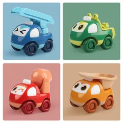 Xe Ô Tô Chạy Trớn Mini Đội Xe Poli Đáng Yêu - Đồ Chơi Giúp Trẻ Phát Triển Tư Duy và Trí Tưởng Tượng
