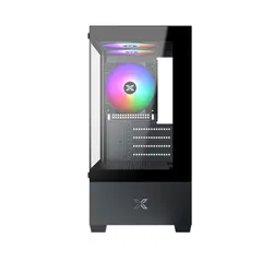 Vỏ case XIGMATEK VIEW II 3F Black (mATX/ 3 fan)