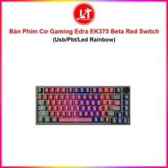 Bàn Phím Cơ Gaming Edra EK375 Beta Red Switch