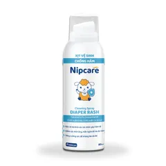 Xịt Vệ Sinh Nipcare 80ml - Ngừa Hăm, Bảo Vệ Da Bé Nhạy Cảm