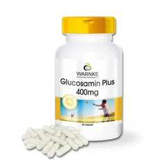 Viên Uống Warnke Glucosamine Plus 400mg - Bổ Khớp, Tái Tạo Sụn Khớp