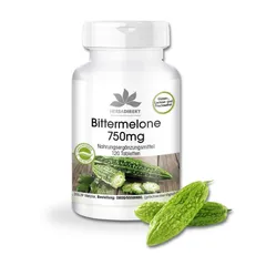 Viên Uống Giảm Cân Mướp Đắng Warnke Bittermelone 750mg, 120 viên