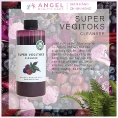 Sữa rửa mặt Super Vegitoks Wonder Bath 300ml Màu Tím