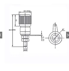 Bộ 5 Trạm Loa Ổ Cắm Chuối Màu Đỏ & Đen 4mm - Thiết Bị Âm Thanh Chuyên Dụng, Kết Nối Ổn Định, Đem Lại Âm Thanh Sống Động