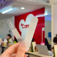 Combo 3 Dũa Móng Tay Thủy Tinh Care4U - Dụng Cụ Chăm Sóc Móng Chuyên Nghiệp, Giúp Tạo Hình và Làm Mịn Móng