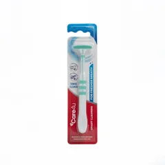 Dụng cụ làm sạch lưỡi Care4U - Combo 3 sản phẩm chăm sóc răng miệng, loại bỏ mảng bám và vi khuẩn, hơi thở thơm mát.