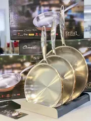 Chảo Chống Dính Inox 304 Ciwete Silver Queen - Thiết Kế Cao Cấp Chịu Nhiệt, Không Gây Hại, Dễ Dàng Vệ Sinh, Phù Hợp Mọi Bếp