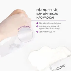 Mặt Nạ Dưỡng Da Maxclinic Time Return Mela Tonin - Hộp 4 Miếng Giúp Sáng Da, Cung Cấp Độ Ẩm và Trẻ Hóa Da