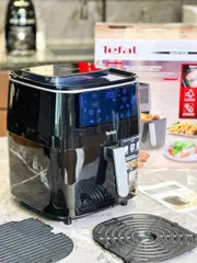 Nồi Chiên Không Dầu Tefal FW2018 - Nấu Ăn Chín Kỹ, Hấp, Nướng, Công Nghệ Đối Lưu, Dung Tích 6.5L, Không Cần Dầu Mỡ