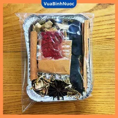 Gói nhang xông nhà đầy đủ, kèm khay và củi dùng xông nhà, cửa hàng, căn hộ, công ty, nhà xưởng