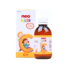 Neo Kids C+ 150ml - Vitamin C Tăng Cường Đề Kháng Cho Trẻ Sơ Sinh và Trẻ Nhỏ - Hỗ Trợ Sức Khỏe Tiêu Hóa