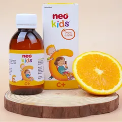 Neo Kids C+ 150ml - Vitamin C Tăng Cường Đề Kháng Cho Trẻ Sơ Sinh và Trẻ Nhỏ - Hỗ Trợ Sức Khỏe Tiêu Hóa