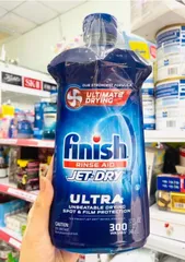 Nước Rửa Chén Finish 946ml - Giải Pháp Vệ Sinh Bát Đĩa Hiệu Quả Cho Máy Rửa Chén Tại Nhà, Bảo Vệ Đồ Dùng Bền Lâu