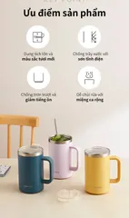Ly Cốc Giữ Nhiệt Lock&Lock Flat Table Mug  LHC4320 Nhiều Màu -730ml