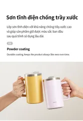 Ly Cốc Giữ Nhiệt Lock&Lock Flat Table Mug  LHC4320 Nhiều Màu -730ml