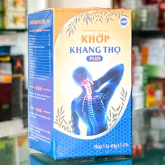Khớp Khang Thọ Plus - Thực Phẩm Chức Năng Giảm Đau Nhức Xương Khớp Hiệu Quả, Hỗ Trợ Đau Lưng, Thoái Hóa Khớp 200 Viên