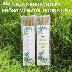 Nhang oải hương, hương thảo, khuynh diệp, thảo mộc, bồ kết, vỏ quýt, vỏ bưởi. Dài 30 cm - 40 cm