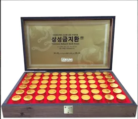 An cung ngưu hoàng hoàn Hàn Quốc Gum Jee Hwan, 60 viên - Hộp gỗ