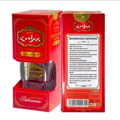 Nhuỵ Hoa Nghệ Tây Bahraman Saffron Tây Á 1gram - Gia Vị Quý Giá Hỗ Trợ Sức Khỏe và Cải Thiện Ẩm Thực