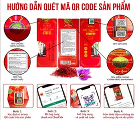 Nhuỵ Hoa Nghệ Tây Bahraman Saffron Tây Á 1gram - Gia Vị Quý Giá Hỗ Trợ Sức Khỏe và Cải Thiện Ẩm Thực