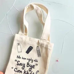 Túi Đựng Bình Giữ Nhiệt LocknLock Có Dây Đeo - Vải Canvas Chống Thấm Nước, Chắc Chắn, Phong Cách Giao Ngẫu Nhiên