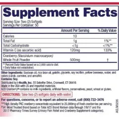 Viên uống hỗ trợ đường tiết niệu AZO Cranberry Urinary Tract Health 100 viên, hàng nhập Mỹ