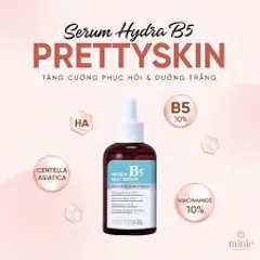Serum phục hồi dưỡng trắng da B5 Prettyskin 50ml - Chất nhẹ, phù hợp mọi loại da, giúp làm đều màu da và cung cấp độ ẩm hiệu quả.