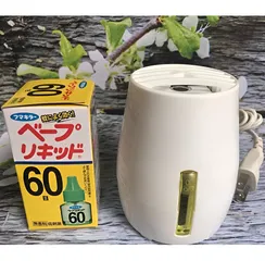Máy đuổi muỗi an toàn cho trẻ em Fumakilla Nhật Bản - Tinh dầu tự nhiên, sử dụng được 60 ngày, không độc hại