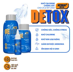 Dung dịch khử độc KOIKA DETOX (Phiên bản tết 2026) cho cá tép cảnh - Giúp bảo vệ cá nhanh chóng, giảm stress và khử chlorine hiệu quả
