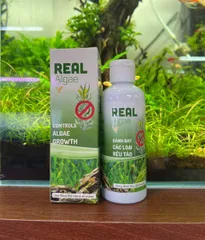 Dung Dịch Diệt Rêu Tảo Real Algae 100ml - Sản Phẩm An Toàn Cho Hồ Cá, Bể Cá, Khử Rêu Chùm Đen, Tảo Nâu, Tảo Lam