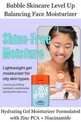 Dưỡng Ẩm Cân Bằng Dạng Gel BUBBLE Level Up Balancing Gel Moisturizer 10ml Mini