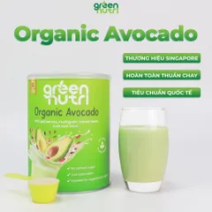 Combo 2 Lon Sữa Hạt Ngũ Cốc Organic Avocado 750g - BCAAs Duy Trì Sức Khỏe Và Khối Cơ, Không Chất Bảo Quản, Nhập Khẩu Malaysia