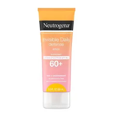 Kem Chống Nắng Neutrogena Invisible Daily Defense Lotion SPF 60+ - Bảo Vệ Da Toàn Diện, Không Nhờn Dính - Dung Tích 88ml
