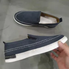 Giày Lười Vải Nam G17 Slip-on - Đế Cao Su Chống Trơn Trượt, Phong Cách Thời Trang Hiện Đại, Nhiều Size