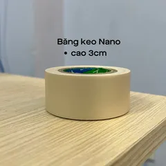 Băng keo thể thao Nano PVC, băng keo vải răng cưa dùng trong cầu lông, bóng đá