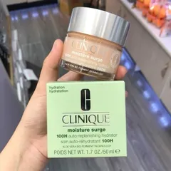 Kem Dưỡng Ẩm 100 Giờ Clinique Moisture Surge 100H - Dưỡng ẩm sâu, làm mềm mịn & cải thiện kết cấu da, phù hợp mọi loại da.