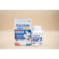 Viên uống Canxi Hữu Cơ Calcium Max D3 Hộp 60 viên