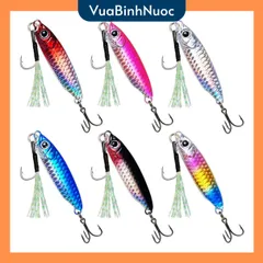 Mồi cá giả, mồi giả câu cá kèm lưỡi 2 đầu loại tốt , bền chắc chắn