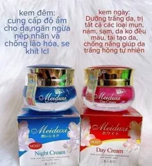 Kem Dưỡng Da Meiduzi Nhật Bản - Bộ Kem Mờ Nám Tàn Nhang và Dưỡng Trắng Da, Chống Nắng, Thích Hợp Mọi Loại Da - 20g