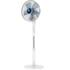 Quạt Đứng Rowenta VU5840 Turbo Silence Extreme - Quạt Bệ Yên Tĩnh, 4 Tốc Độ, Thiết Kế Hiện Đại, Hoạt Động 38 dBA, 80 m3/phút