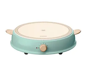 Nồi Lẩu Điện IRIS OHYAMA IHLP-R14C - Nồi Cảm Ứng Từ Đa Năng, 200W, Hồng/Xanh/Trắng, Sản Phẩm Chính Hãng Nhật Bản