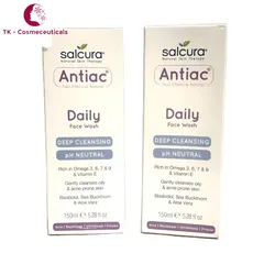 Sữa Rửa Mặt Antiac Daily Face Wash 150ml - Giúp làm sạch da nhờn, mụn và nhạy cảm, dễ sử dụng hàng ngày