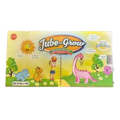 Canxi Ống Jube - Grow Bổ Sung Canxi Hỗ Trợ Phát Triển Chiều Cao và Xương Khớp Cho Trẻ Em - Hộp 20 Ống 10ml
