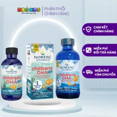 Children's DHA Xtra Nordic Naturals 880mg - Vitamin Omega-3 Hỗ Trợ Phát Triển Ngôn Ngữ Cho Trẻ Từ 1 Tuổi, Dễ Uống, Hương Vị Tự Nhiên