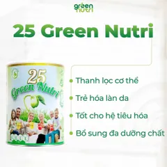 Sữa Hạt Ngũ Cốc 25 Green Nutri 750g - Thức Uống Thuần Chay Tốt Cho Sức Khỏe, Ít Đường Và Màu Nhân Tạo, Nhập Khẩu Singapore