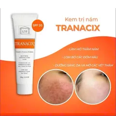 Kem Dưỡng Trắng Sáng Da Tranacix 30g - Giảm Nám, Tàn Nhang, Chống Nắng & Phục Hồi Da Hư Tổn, Phù Hợp Mọi Loại Da