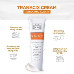 Kem Dưỡng Trắng Sáng Da Tranacix 30g - Giảm Nám, Tàn Nhang, Chống Nắng & Phục Hồi Da Hư Tổn, Phù Hợp Mọi Loại Da
