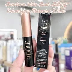 Mascara Cong Dày Mi Lancome Idole Lash Lifting Volumizing 2.5ml & 8ml - Làm Dày & Nâng Mi Tự Nhiên, Chống Nước, Dễ Tẩy Trang