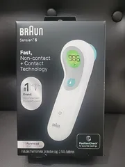Nhiệt Kế Điện Tử Đo Trán Braun BNT3000 - Nhiệt Kế 3 Trong 1 Cho Gia Đình, Công Nghệ Age Precision, Đo Nhanh Chính Xác Trong 2 Giây